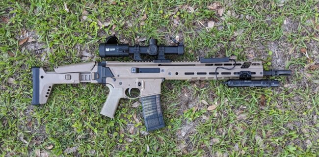 PSA JAKL 16" 5.56 1:7 NITRIDE MOE SL EPT F5 STOCK RIFLE, FDE