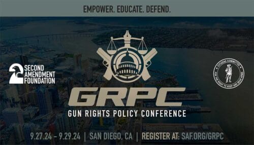 2024 Gun Rights Policy Conference Speakers Announced