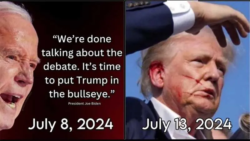 &acirc;It&acirc;s Time To Put Trump In The Bullseye,&acirc; ~ Joe Biden July 8th, 2024
