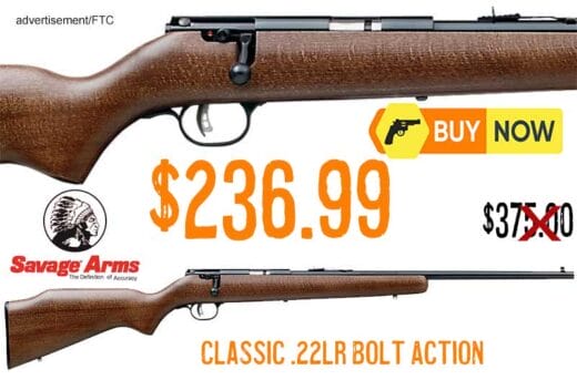 SAVAGE ARMS Mark I G Smooth Bore 22LR Bolt Rifle lowest price oct2025