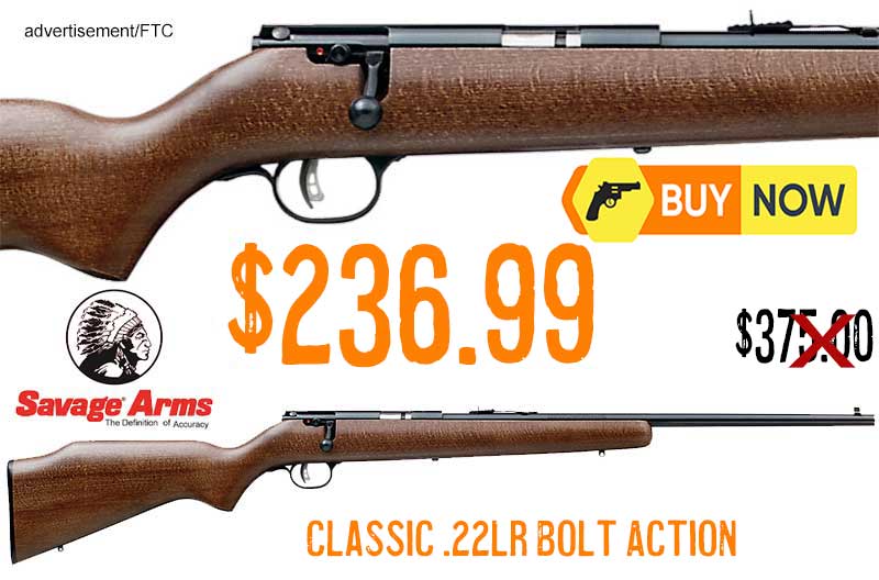 SAVAGE ARMS Mark I G Smooth Bore 22LR Bolt Rifle lowest price oct2025