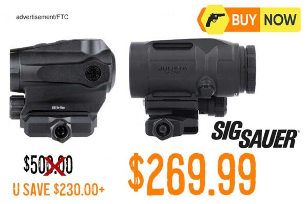 Sig Sauer Romeo 5XDR Gen II Red Dot Dot +Juliet 5 Micro Magnifier lowest price sept2025