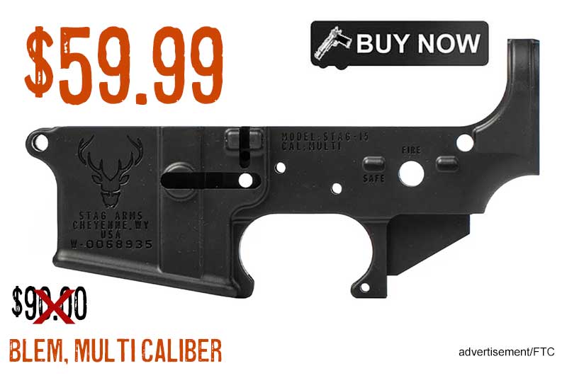 Stag Arms AR15 Stripped Lower Receiver BLEM july2024