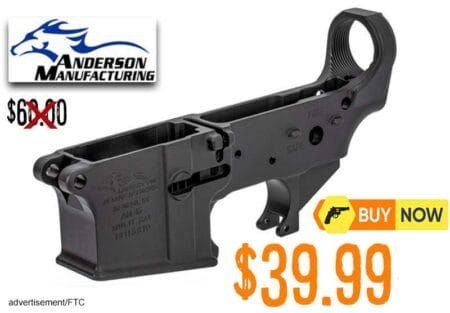 Anderson Mfg AR-15 Stripped Lower Receivers Deal lowest pricefeb2025