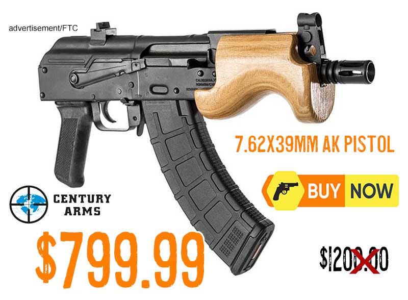 Century Arms Micro Draco 7.62x39mm AK Pistol lowest price april2025
