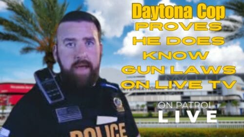 Police Officer Shows Ignorance of Gun Laws on Live TV