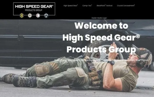High Speed Gear Products Group Screengrab