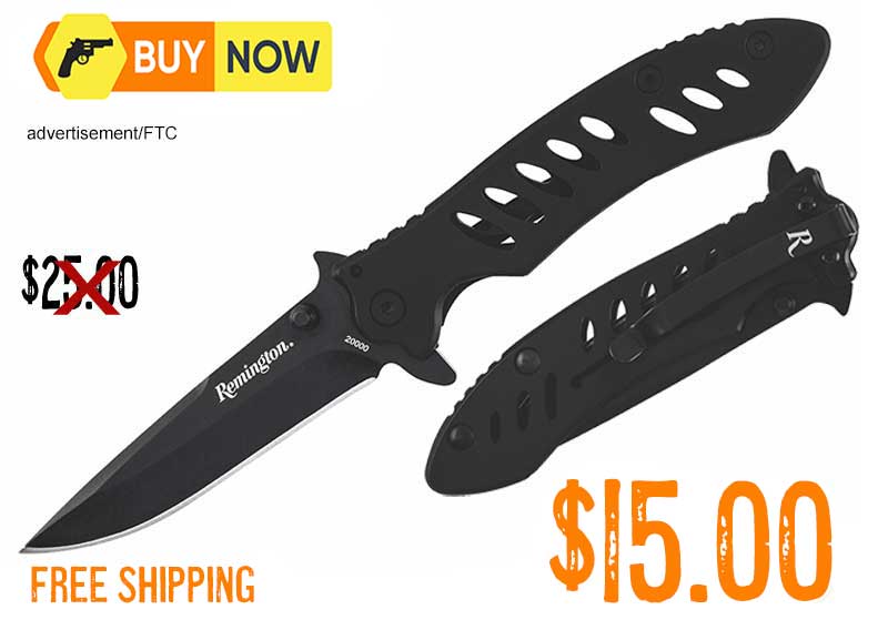 Remington F.A.S.T. Locking Folding Knife lowest price jan2025