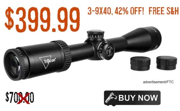 Trijicon Huron 3-9x40 BDC Hunter Riflescope lowest price
