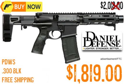 Daniel Defense DDM4 PDW .300BLK 7 Pistol lowest price may2025
