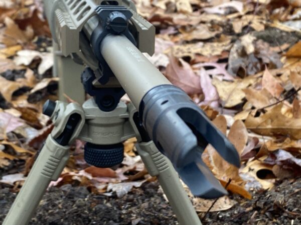 PSA Sabre AR-10 Muzzle and adjustable gas block