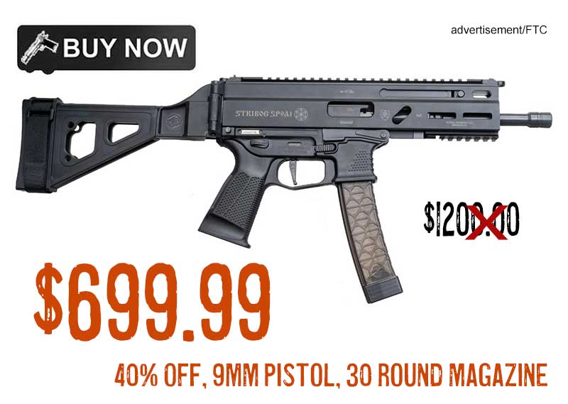 Grand Power Stribog SP9 A1 9mm 30rd Pistol lowest price
