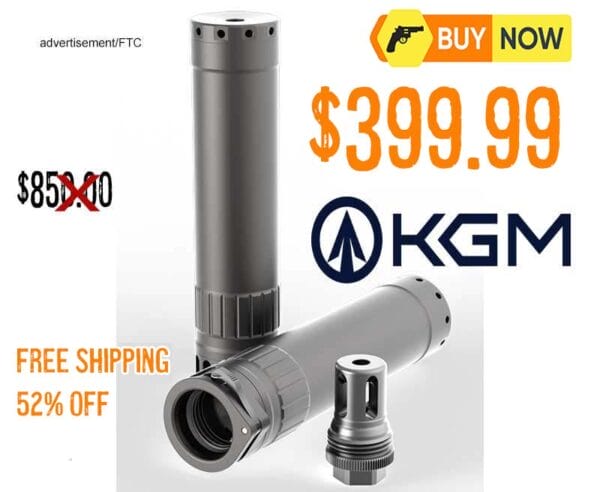 KGM R556 Heavy Use 5.56mm Suppressor lowest price Feb2025