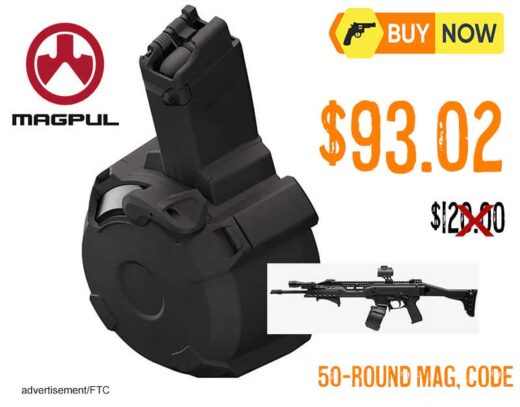 Magpul CZ Scorpion EVO 3 PMAG D-50 EV9 9mm magazine lowest price oct2025