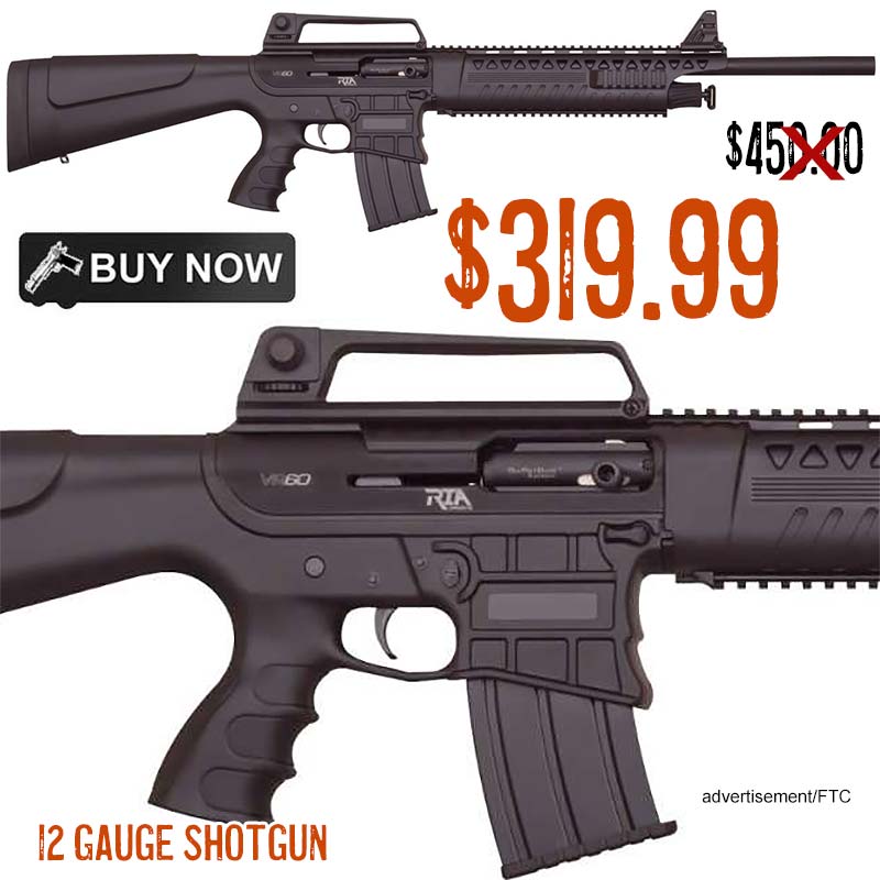 Rock Island Armory VR60 Tactical 12 gauge shotgun lowest price