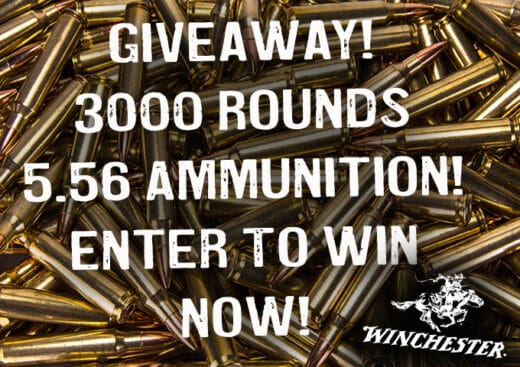 Win 3,000 Rounds of Premium Winchester 5.56 M193 Ammo