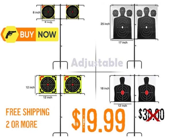 Adjustable Paper Target Stand sale deal discount april2025