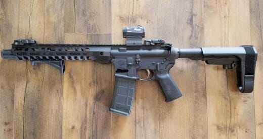 PSA 5.56 SBA3 Pistol PSA Customer Build