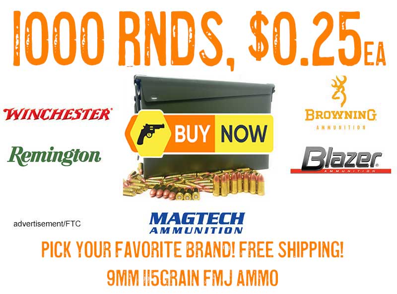 Pick Your Brand of 9mm FMJ Ammunition lowest price jan2025