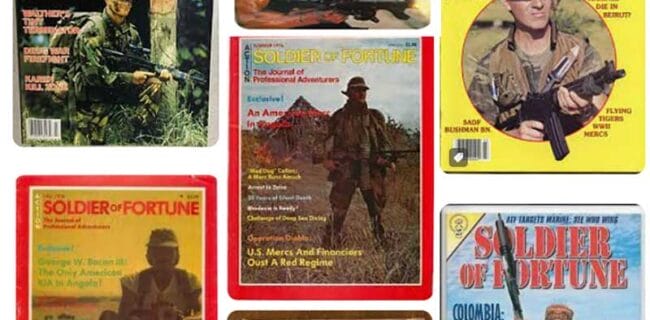 Soldier of Fortune Magazine Cover Montage