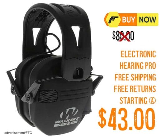 Walker's TACTI Grip Series Electronic Hearing Protection lowest price oct2025