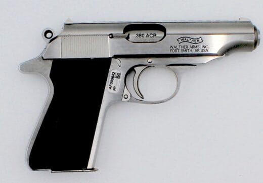 Walther PP - gun, right