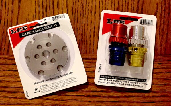 Lee Six Pack Pro Accessories - shell plate and bushings