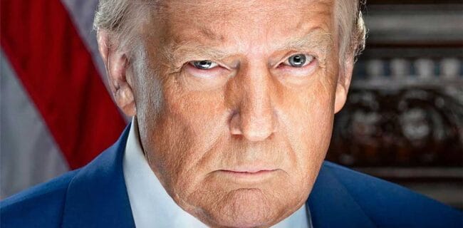 Donald Trump 2025 Official Photo Cropped