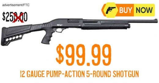 GForce GF2P 12 Gauge Pump-Action Shotgun lowest price april2025