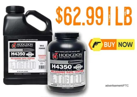 Hodgdon Powder H4350 Reloading Powder lowest price july2025