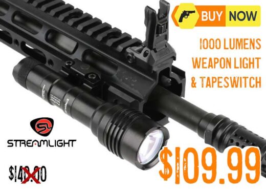Streamlight ProTac Rail Mount 2 Weapon Light with Tapeswitch lowest price nov2025