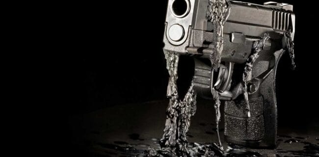 3D printed pistol handgun printer iStock-gsagi 1469487529