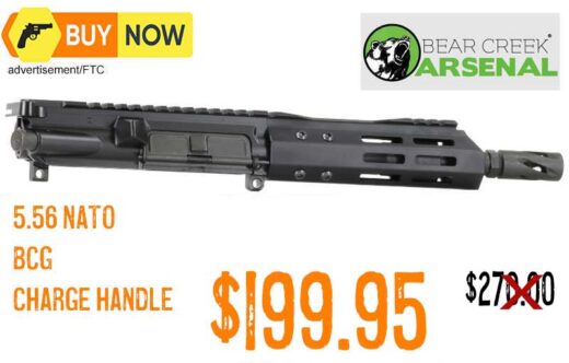 Bear Creek Arsenal BC-15 complete 5.56 NATO Upper & Pistol Length Gas System even lower price june2025