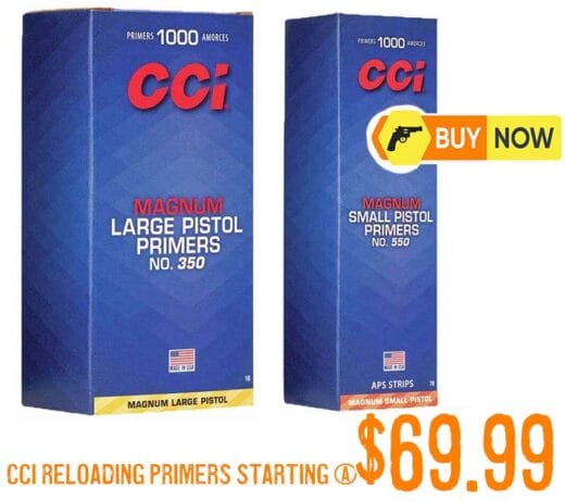 CCI Magnum Pistol Primers Sale lowest price july2025
