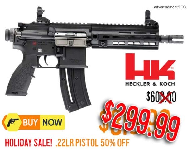 HK 416 .22 LR Pistol lowest price holiday sale price