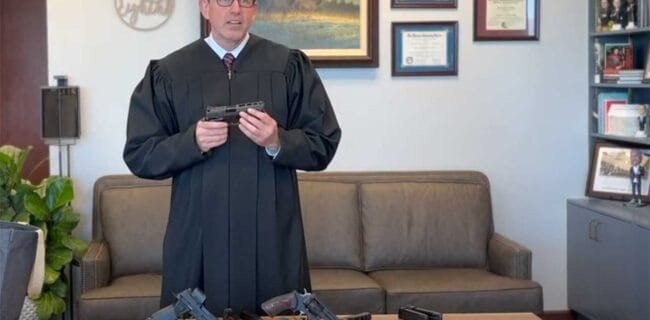 Judge Lawrence VanDyke of the Ninth Circuit Court of Appeals Explains guns to court