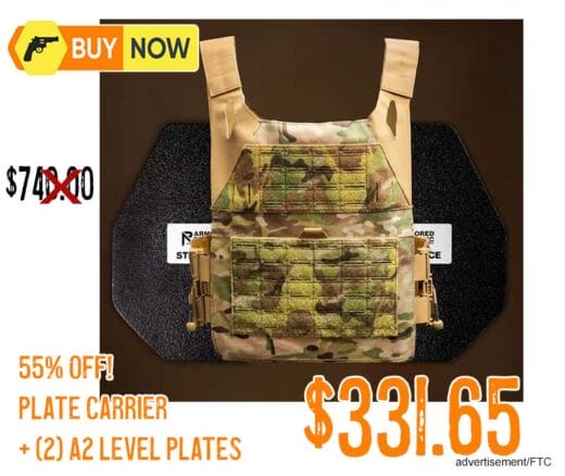 AR500 Invictus Gen 2 Large Plate & Carrier Bundle Lowest Price