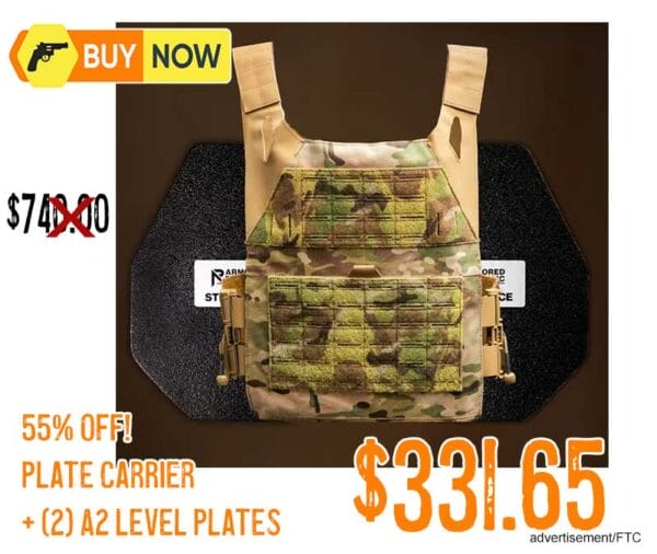 AR500 Invictus Gen 2 Large Plate & Carrier Bundle Lowest Price