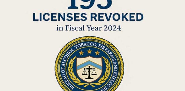 ATF 2024 Fact Sheet 195 Gun Licenses