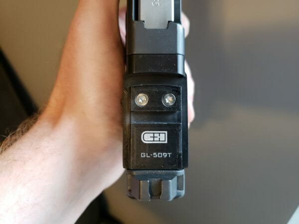 C&H Precision is known for their RDS mounting systems. This is their Glock MOS Plate for Holosun 509T, reviewed by Dan Reedy here on Ammoland. 