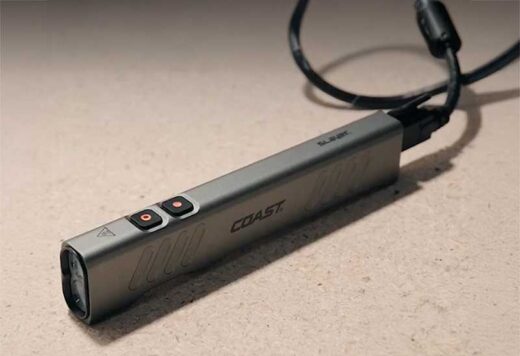 Coast Slayer Laser Rechargeable LED Flashlight