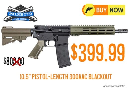 PSA Pistol-Length 300AAC Blackout Lightweight Hex M-Lok Classic HAR-15 Pistol lowest price