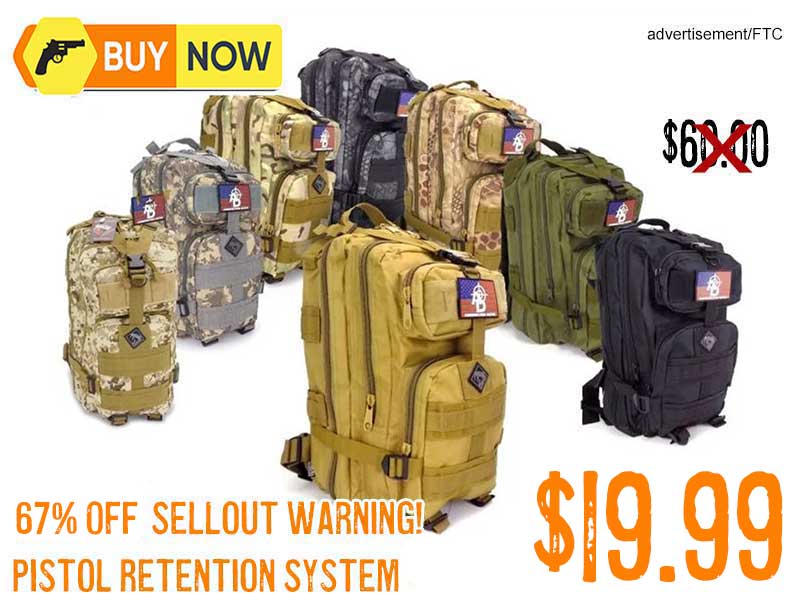 RTAC Medium Backpack Pistol Retention System lowest price agust2025