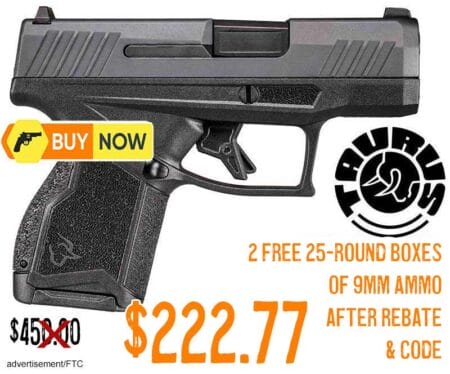 Taurus GX4 Sub-Compact Pistol april2025 lowest price ever updaterebate