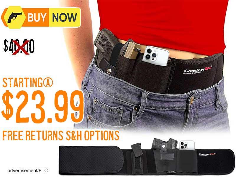 comfortTac Belly Band Gun Holster lowest price august2025
