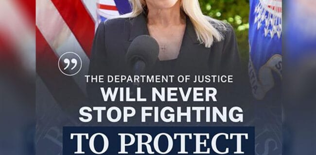 What about victims of Second Amendment infringements? (The United States Department of Justice/Facebook)