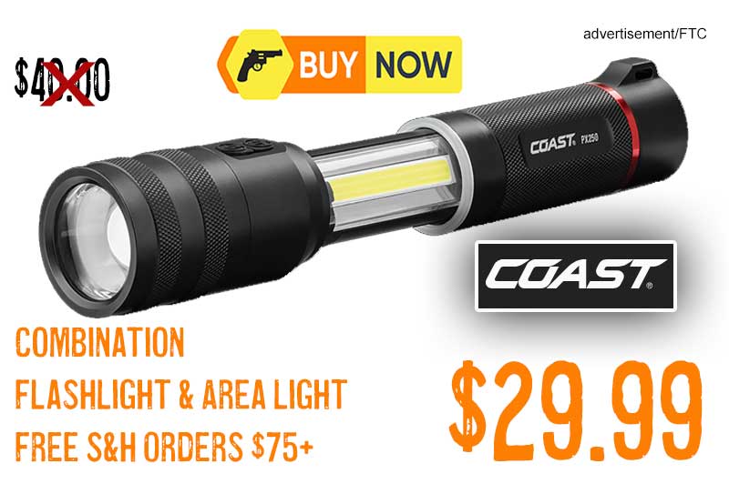 COAST PX250 Combination Flashlight & Area Light lowest price