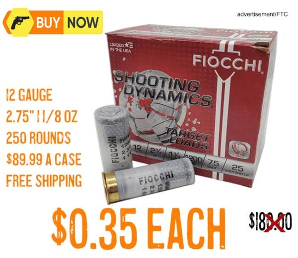 Fiocchi Shooting Dynamics Target 12 Gauge 2.75 1 18 oz ShotShells lowest price