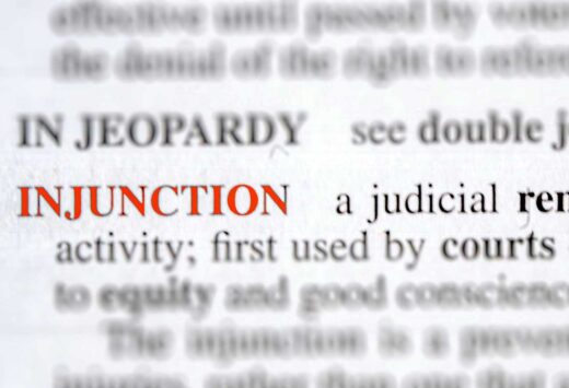 Injunction iStock-Frank Brennan 1962565718