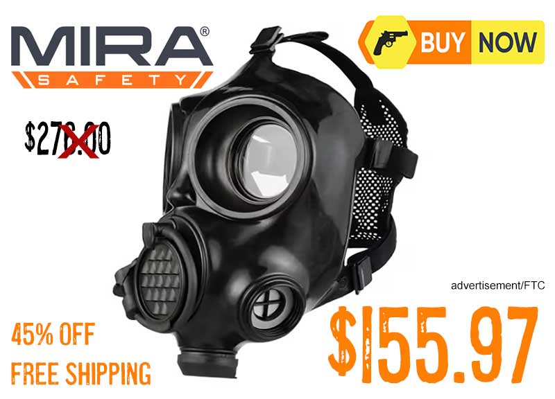 MIRA Safety CM-7M Military Gas Mask lowest price